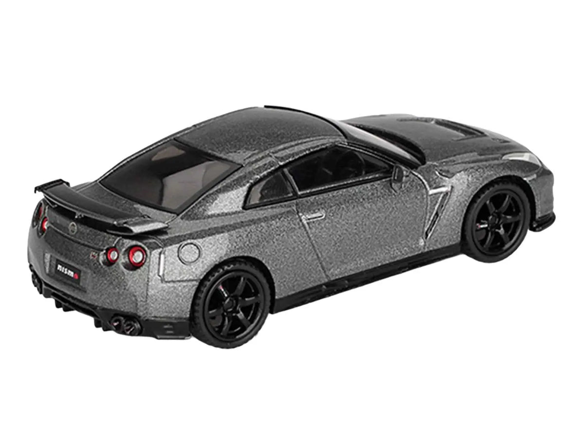 Nissan GT-R Nismo R35 CRS Version RHD (Right Hand Drive) Dark Metal Gray Metallic Limited Edition 1/64 Diecast Model Car by Mini GT Cartsfy Inc.