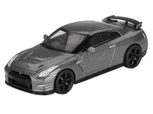 Nissan GT-R Nismo R35 CRS Version RHD (Right Hand Drive) Dark Metal Gray Metallic Limited Edition 1/64 Diecast Model Car by Mini GT Cartsfy Inc.