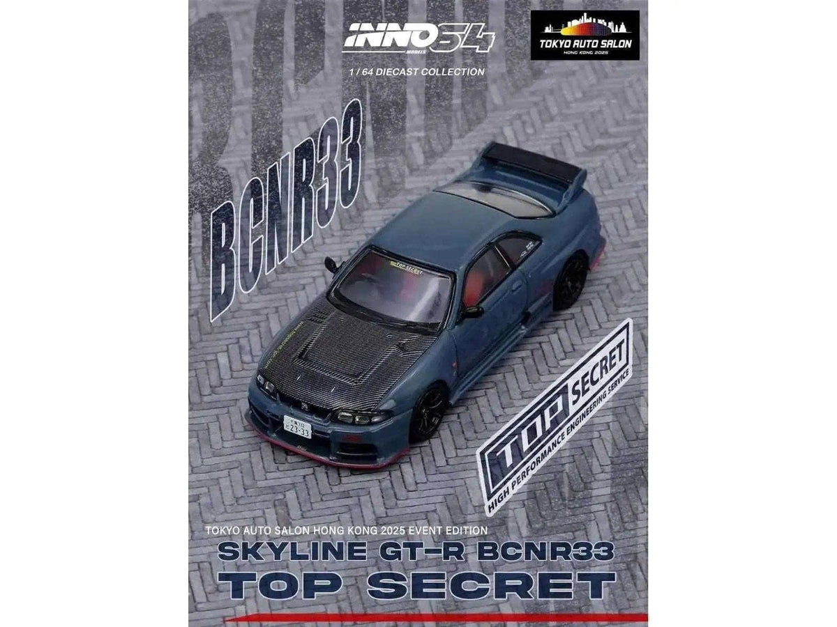 Nissan Top Secret "Tokyo Auto Salon Hong Kong 2025 Event Edition" Set of 2 Pieces 1/64 Diecast Model Car by Inno Models Miniature Motors Default Title Default Title-