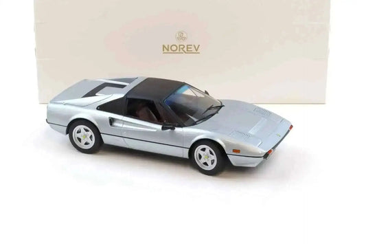 Norev 1982 Ferrari 308 GTS Silver Metallic 1:18 Cartsfy Inc.