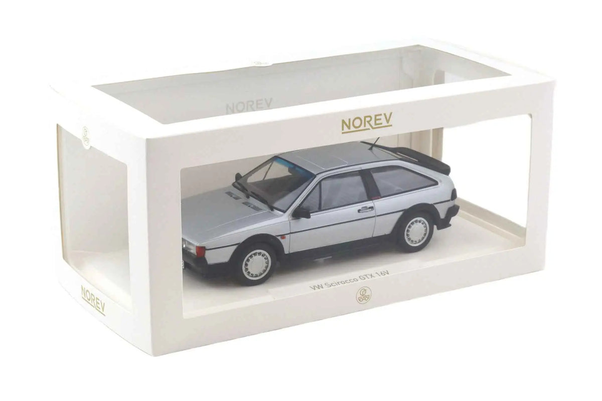 Norev 1988 Volkswagen Scirocco 2 GTX 16V Silver 1:18 Cartsfy Inc.