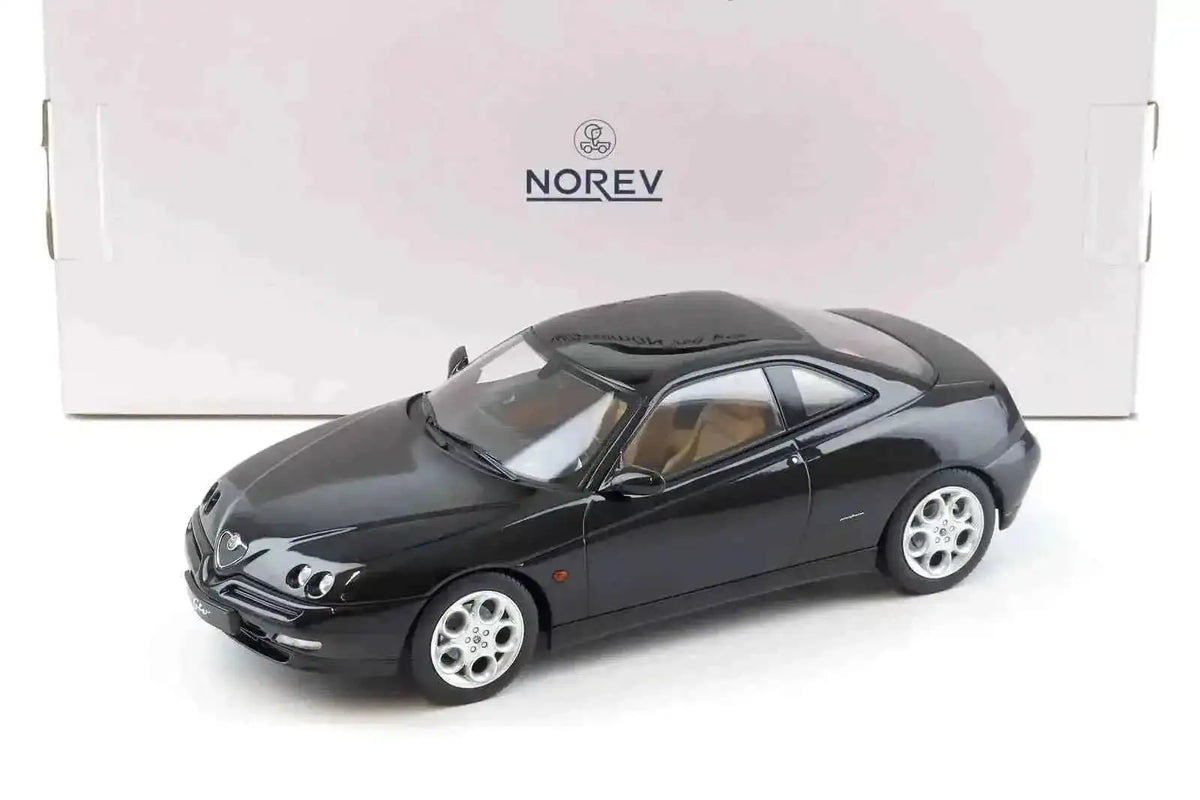Norev 1999 Alfa Romeo GTV Coupe 2.0 16v Black 1:18 Cartsfy Inc.