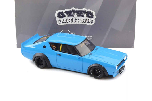 Otto 1971 Nissan Skyline 2000 GT-R (KPGC10) 2024 LB-Works Blue 1:18 Cartsfy Inc.