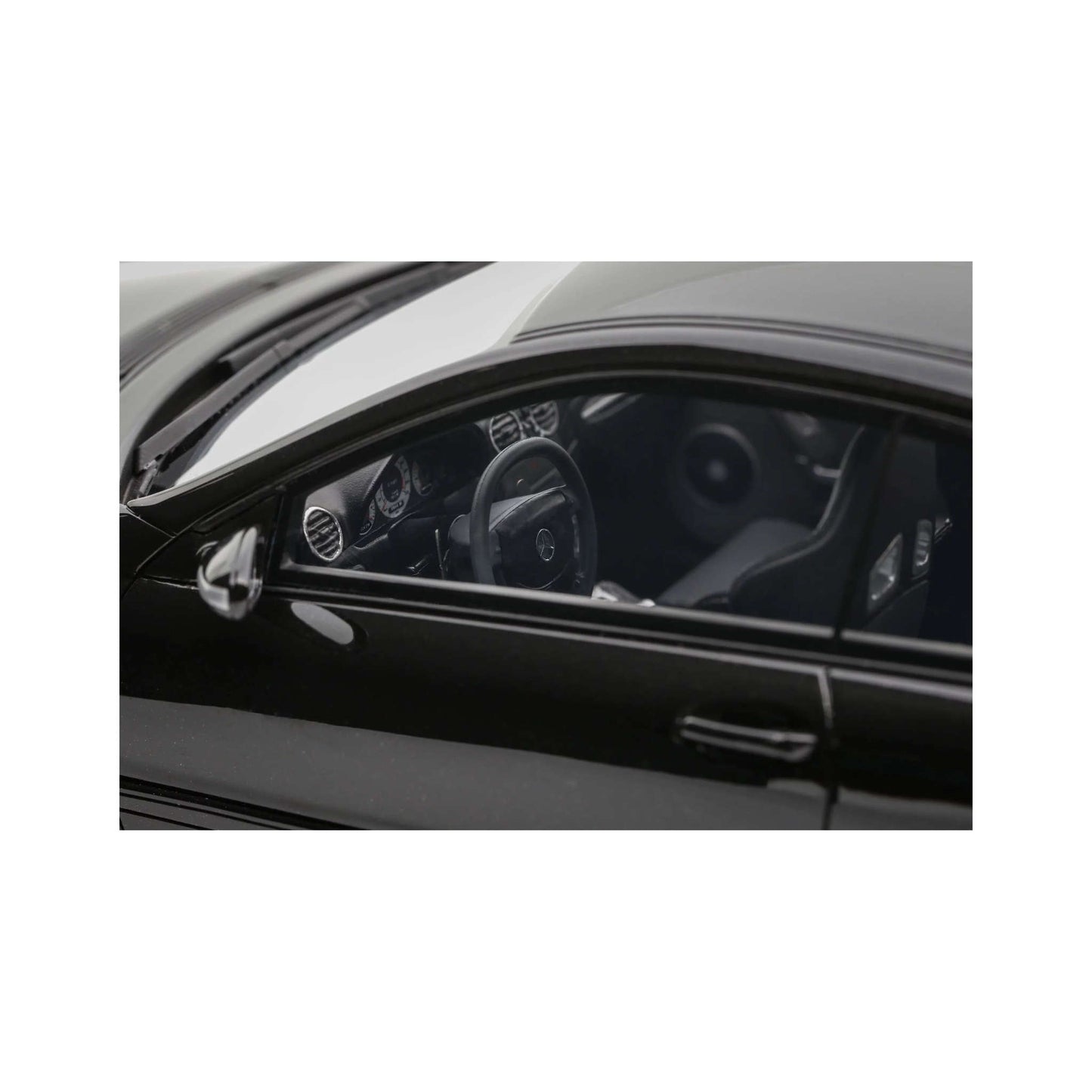 Otto 2004 Mercedes-Benz CLK AMG (C209) DTM Coupe Obsidian Black Metallic 1:18 STM Diecast Default Title Default Title-