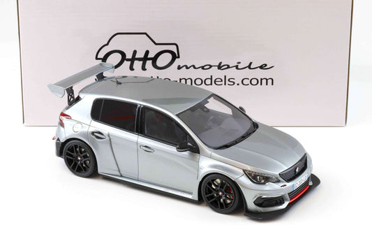 Otto 2020 Peugeot 308 RC by ByFactory Artense Grey 1:18 Cartsfy Inc.