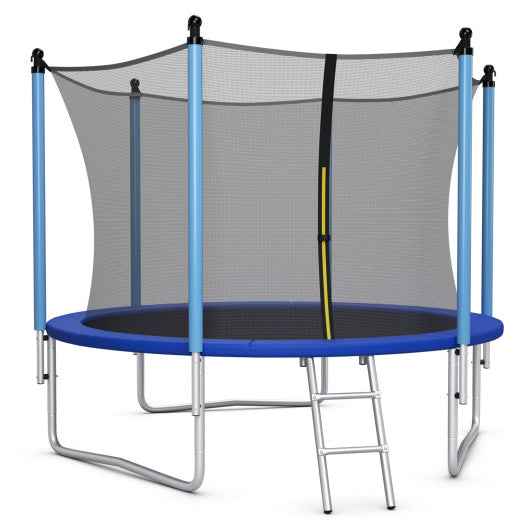 Outdoor Trampoline with Safety Closure Net-15 ft Cartsfy Inc.
