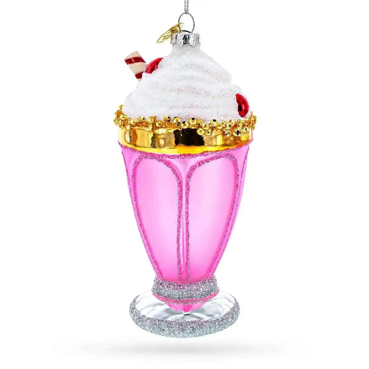 Pink Glass Shake Glass Christmas Ornament Cartsfy Inc.