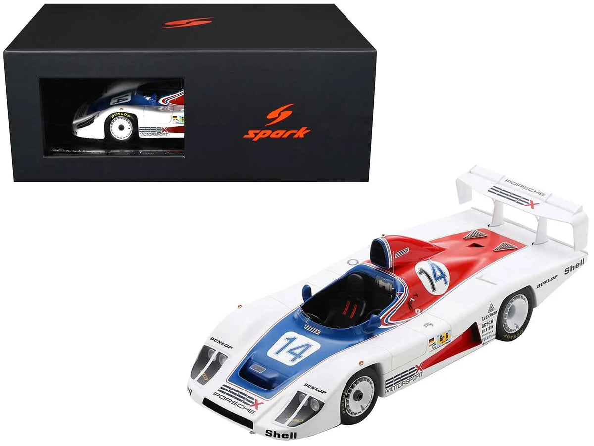 Porsche 936 #14 Bob Wollek - Hurley Haywood "Essex Motorsport Porsche" "24 Hours of Le Mans" (1979) with Acrylic Display Case 1/18 Model Car by Spark Miniature Motors Default Title Default Title-