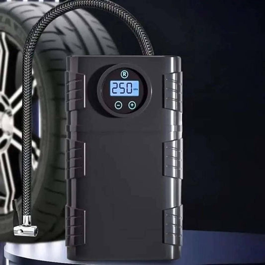 Portable 120 PSI Cordless Air Compressor – Tire Inflator for Car, Bike & Motorcycle DailySale Default Title Default Title-