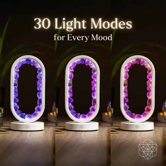 Portal to Peace - Amethyst Lamp of Stress Relief Conscious Items Default Title Default Title-