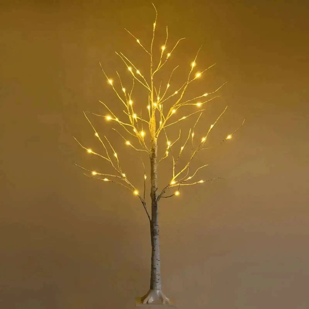 Pre-lit White Twig Birch Tree for Christmas Holiday with LED Lights Cartsfy Inc.