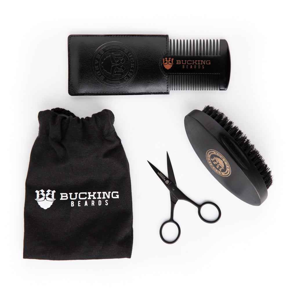 Premium Vegan Beard Grooming Kit – Complete Set for Growth, Styling & Maintenance Cartsfy Inc.