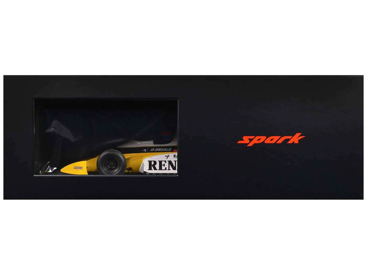 Renault RS11 #15 Jean-Pierre Jabouille "Equipe Renault Elf" Winner Formula One F1 "French GP" (1979) with Acrylic Display Case 1/18 Model Car by Spark Miniature Motors Default Title Default Title-