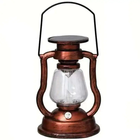 Retro Kerosene Lamp LED Horse Lantern Outdoor Waterproof Portable Rechargeable Solar Powered Flame Light Cartsfy Inc.