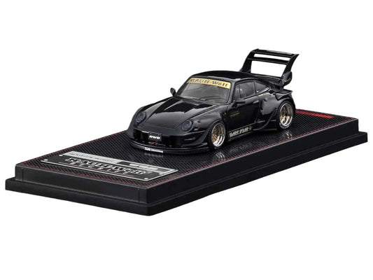 RWB 993 "Dark Star" Black 1/64 Diecast Model Car by Ignition Model Miniature Motors Default Title Default Title-