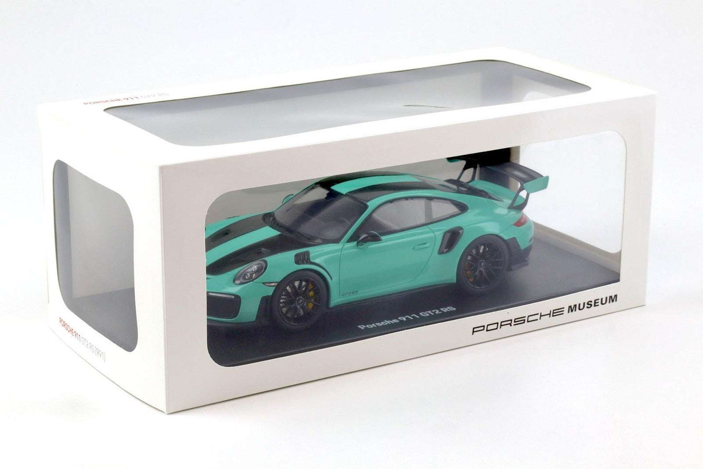 GT Spirit Porsche 911 991.2 GT2 RS w/ Weissach Pkg Mint Green 1:18 Porsche Museum STM Diecast Default Title Default Title-
