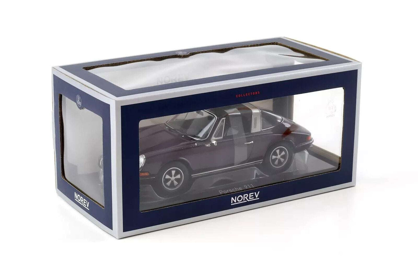 Norev 1971 Porsche 911 T Targa (Removable Top) Violet 1:18 STM Diecast Default Title Default Title-
