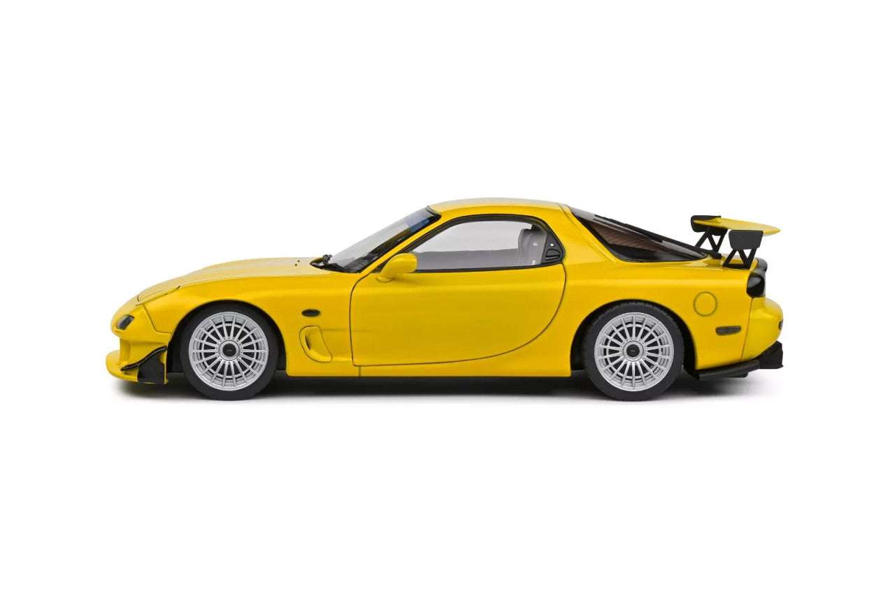 Solido 1994 Mazda RX7 FD RS Streetfighter Yellow 1:18 STM Diecast Default Title Default Title-