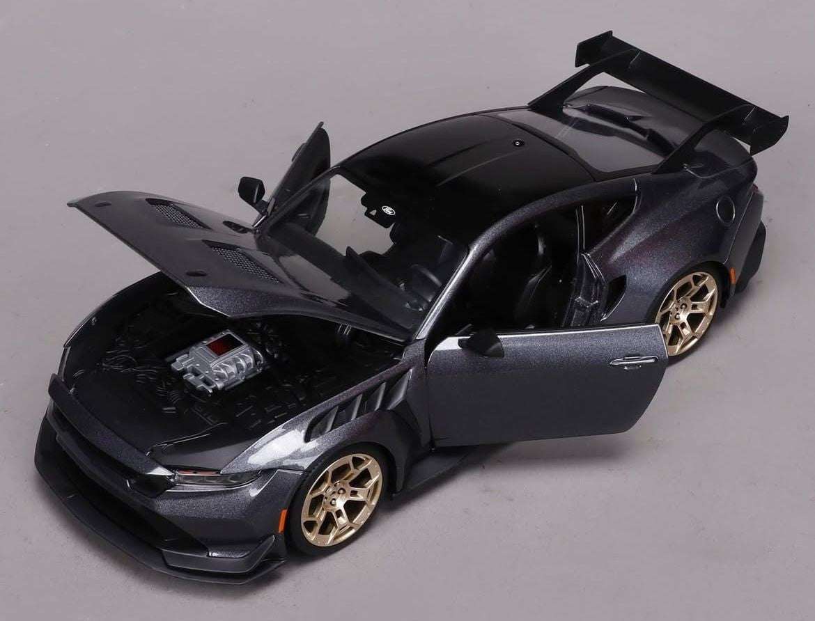 Maisto 2024 Ford USA Mustang GTD 5.2L V8 Coupe Grey 1:18 STM Diecast Default Title Default Title-
