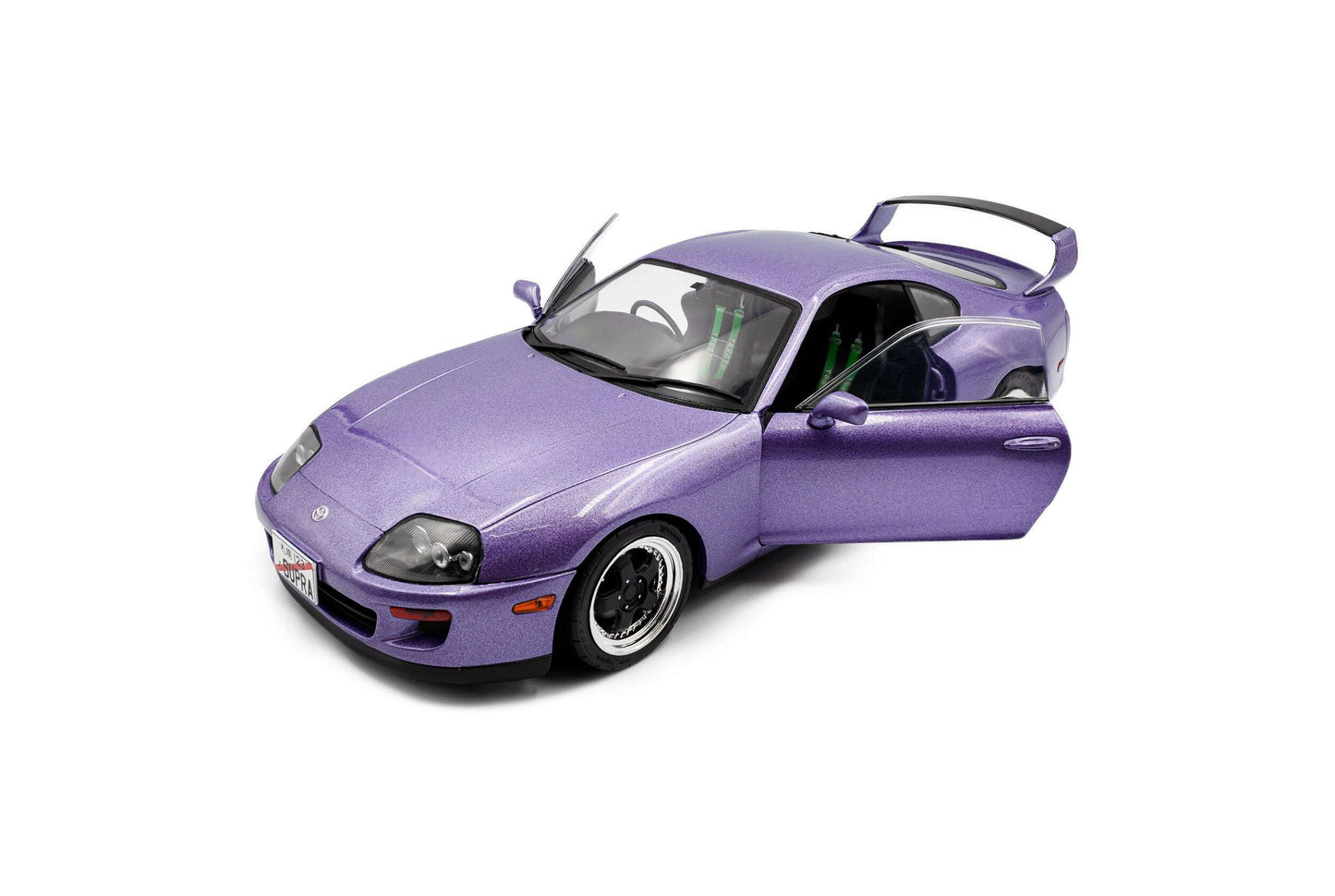 Solido 1993 Toyota Supra MK4 (A80) RHD Solido Works Purple Metallic 1:18 STM Diecast Default Title Default Title-