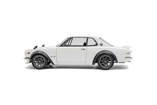 Solido 1970 Nissan Skyline (C10) Hakosuka White 1:18