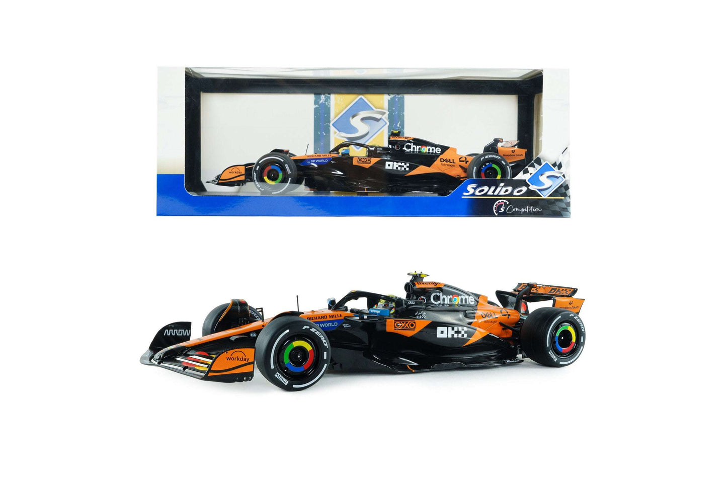 Solido Mclaren F1 Team MCL39 Orange #4 L. Norris Winner Australian GP 2025 1:18 STM Diecast Default Title Default Title-