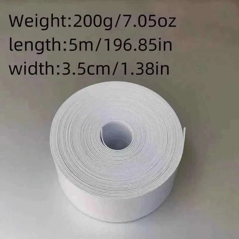 Self-adhesive waterproof caulk strip roll: 5m length, 3.5cm width, 200g weight