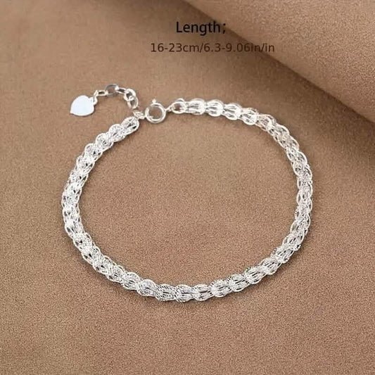 Silver Ultra Sparkle Glitter Bracelet DailySale Default Title Default Title-