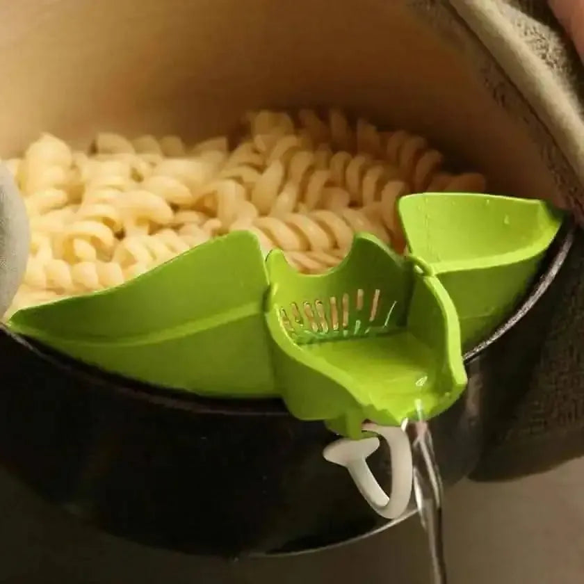 Snap'N Strain Kitchen Strainer DailySale Black Green Black-Green-