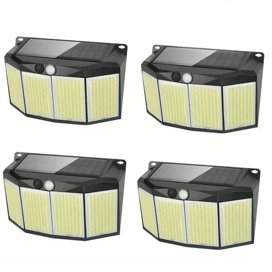 Solar Lights Outdoor 576 LED with Lights Reflector and 3 Lighting Modes - Cartsfy Inc.