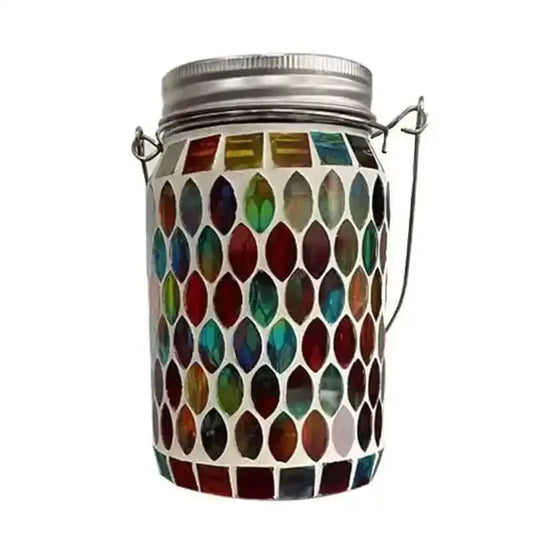 Solar Mosaic LED Waterproof Outdoor Hanging Lanterns Cartsfy Inc.
