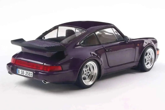 Solido 1990 Porsche 911 (964) Turbo 3.6 Violet Purple Metallic 1:18 Cartsfy Inc.