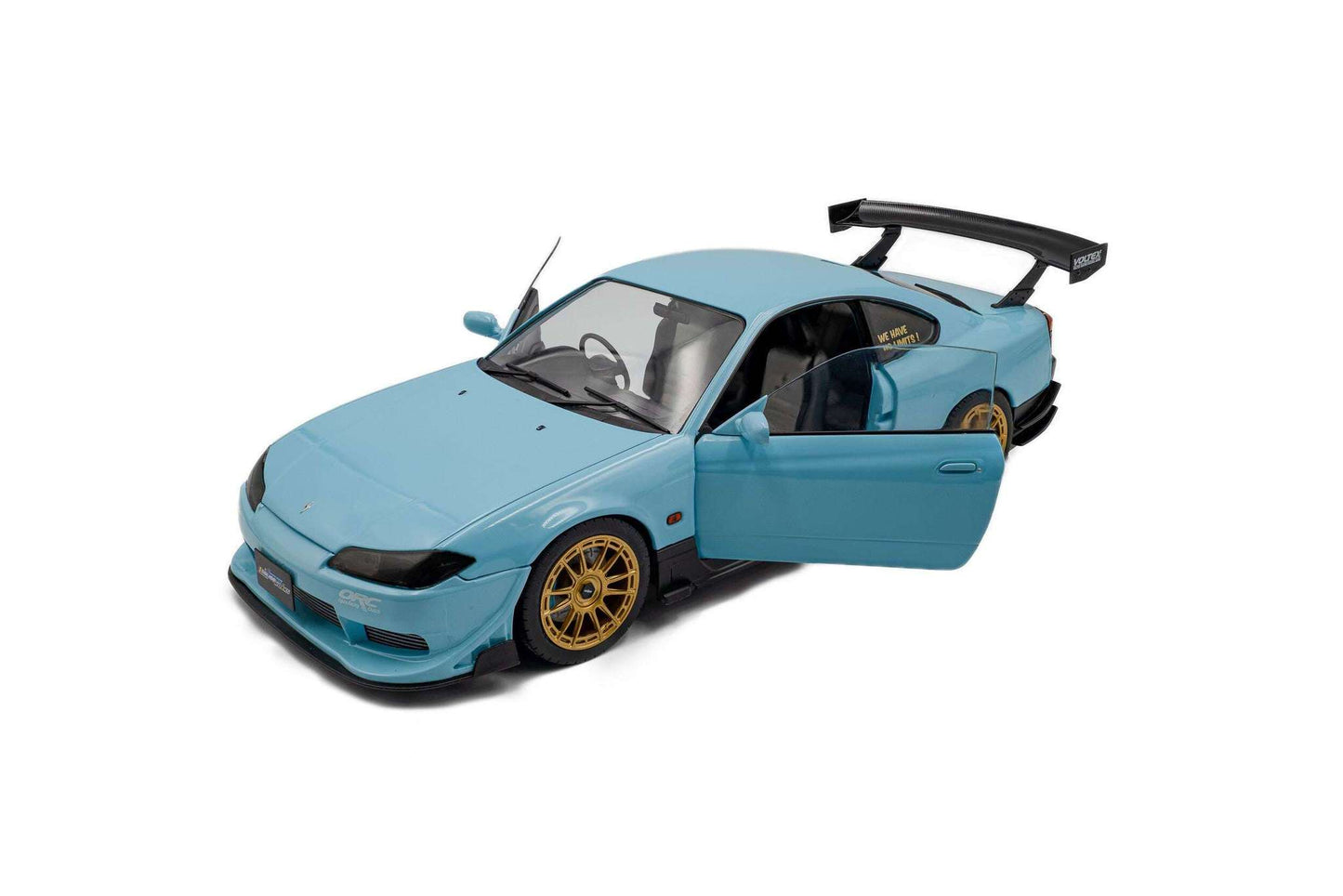 Solido 1999 Nissan Silvia (S15) Coupe Spec-R Aero Solido Works Blue 1:18 Cartsfy Inc.