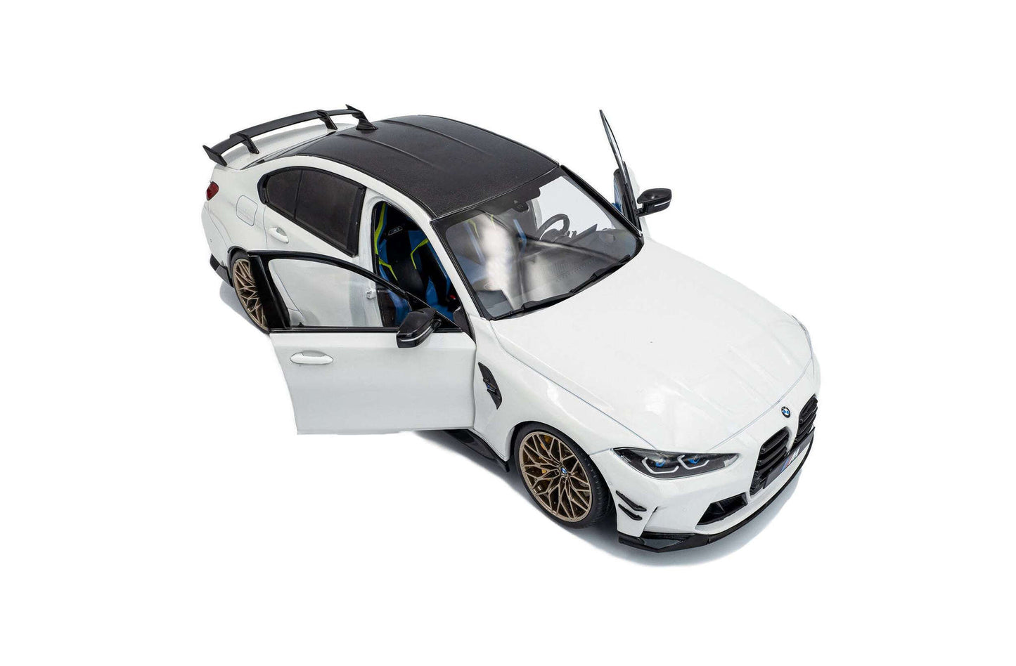 Solido 2024 BMW M3 M-Performance G80 Alpine White 1:18 Cartsfy Inc.
