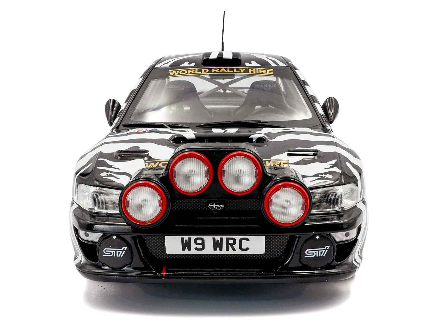 Subaru Impreza S5 WRC99 #38 Nigel Heath - Steve Lancaster "Rallye de Portugal" (2001) "Competition" Series 1/18 Diecast Model Car by Solido Miniature Motors Default Title Default Title-