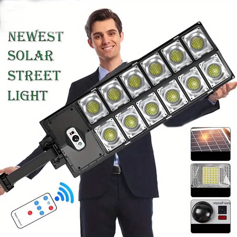 Super Bright 360 LED 3 Speed Double Row Solar Light - Cartsfy Inc.