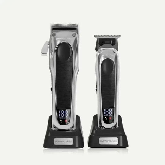 The Black Obsidian Professional Clipper and Trimmer Set - HC776SX Cartsfy Inc.