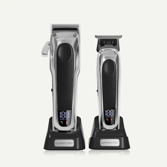 The Black Obsidian Professional Clipper and Trimmer Set - HC776SX SUPRENT US Default Title Default Title-