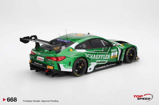 Topspeed BMW M4 GT3 #11 Schubert Motorsport 2025 DTM Zandvoort Green 1:18 Cartsfy Inc.