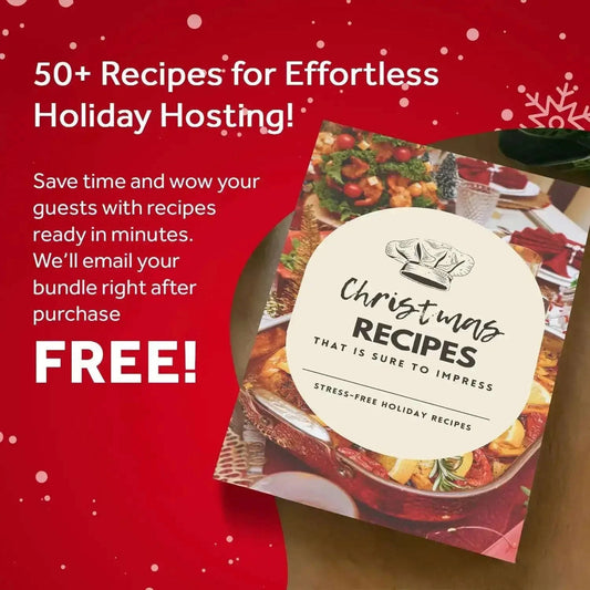 Vintage Christmas Tree Wall Art with Free Christmas Recipe Book Cartsfy Inc.