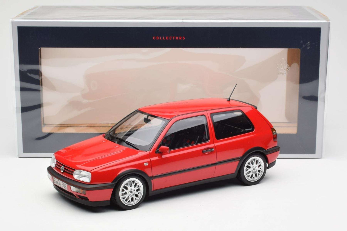 Norev 1996 VW Golf GTI MK3 20th Anniversary Edition Flash Red 1:18 STM Diecast Default Title Default Title-