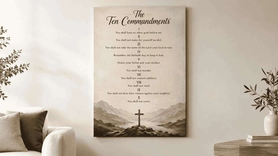 10 Commandments Wall Art: A 2026 Guide to Modern Styling Cartsfy Inc.