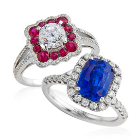 The Many Colors of Love: Engagement Rings Get a Makeover