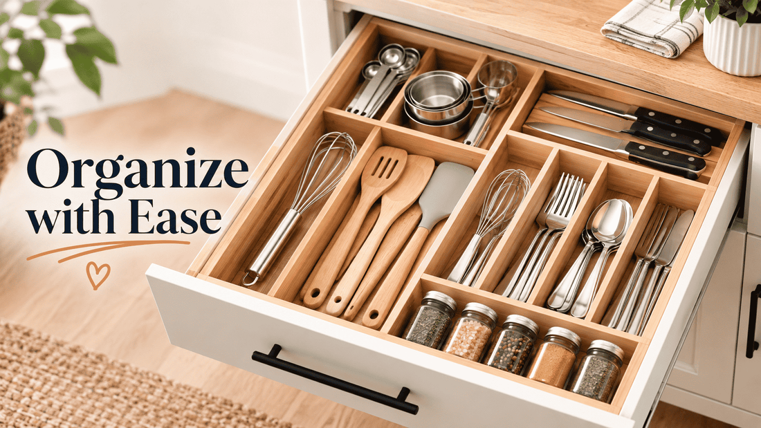 How to Organize Kitchen Drawers: Lasting Order Made Easy