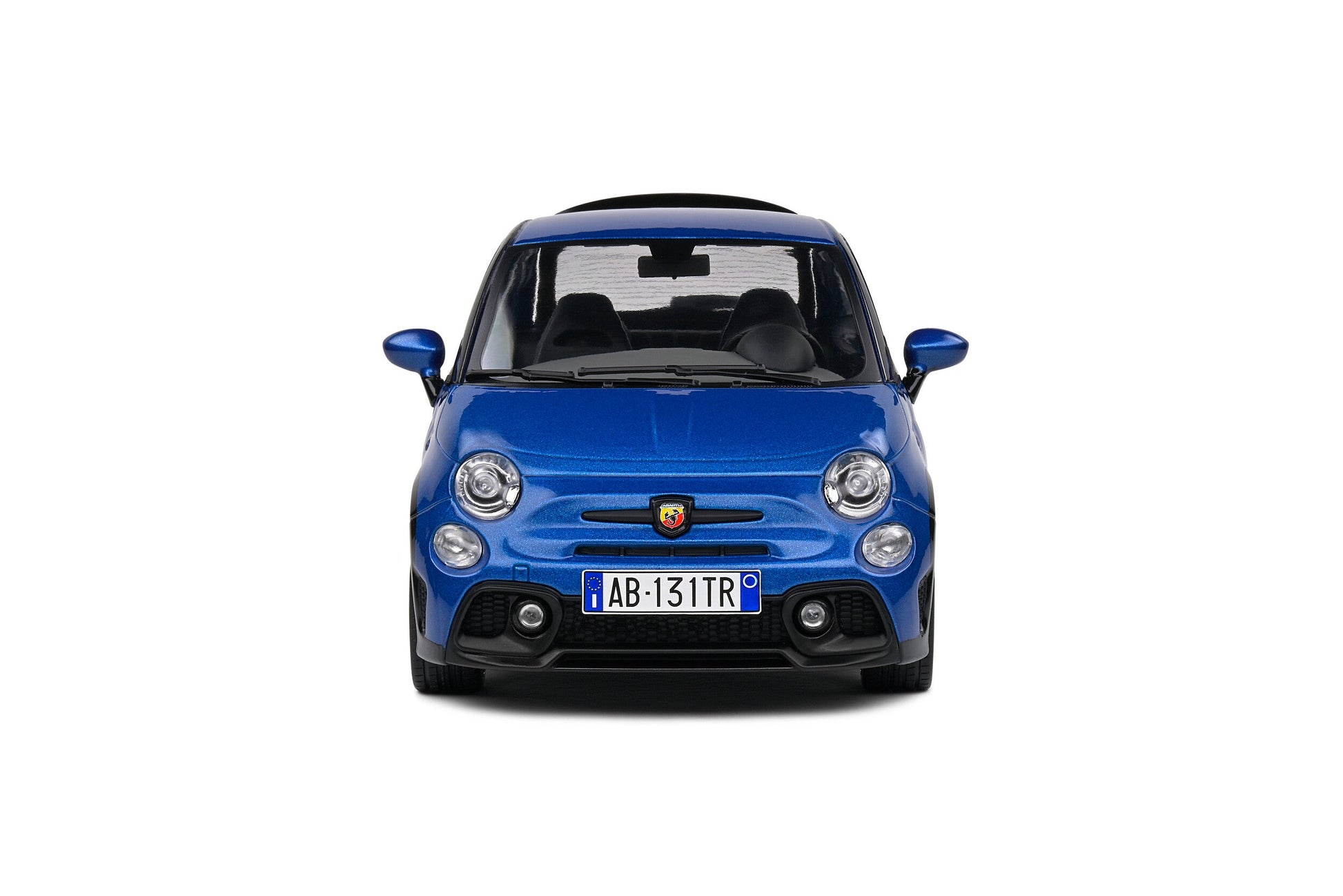 Solido 2022 Fiat 695 (500) Abarth Tribute 131 Rally Blue 1:18