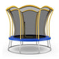 10 Feet Unique Flower Shape Trampoline with Galvanized Steel Frame-Yellow VYSN Default Title Default Title-