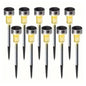 10-Pack: Outdoor Solar Landscape Lawn Light DailySale Multicolor White Warm White Multicolor-White-Warm White-