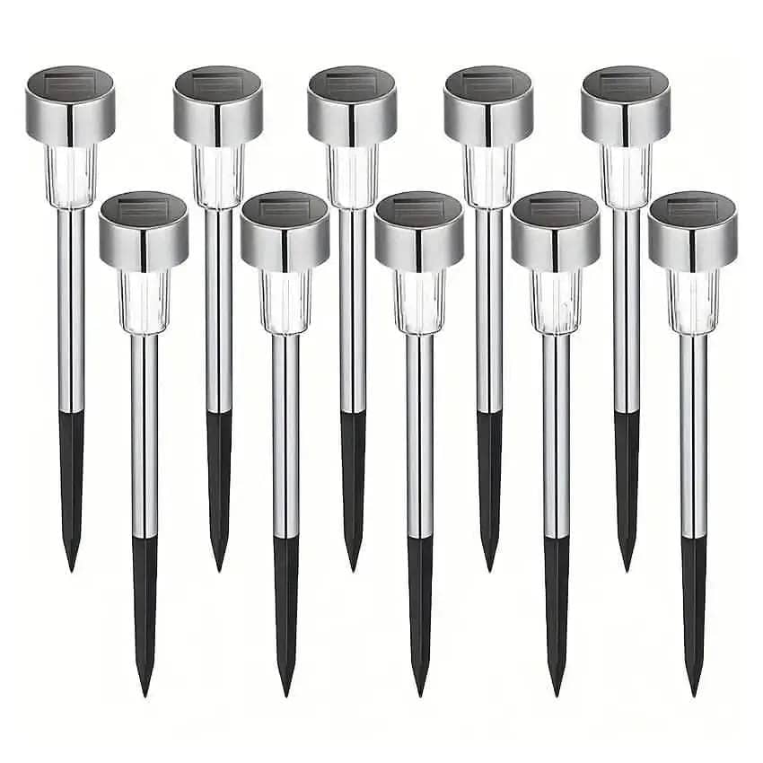 10-Pack: Outdoor Solar Landscape Lawn Light DailySale Multicolor White Warm White Multicolor-White-Warm White-