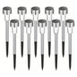 10-Pack: Outdoor Solar Landscape Lawn Light DailySale Multicolor White Warm White Multicolor-White-Warm White-