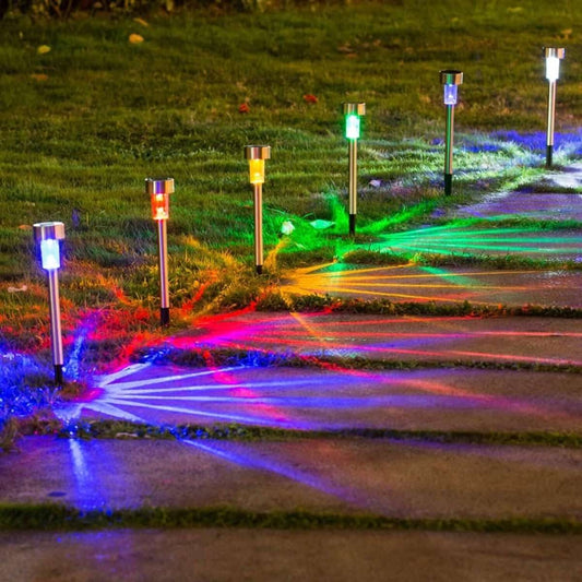 10-Pack: Outdoor Solar Landscape Lawn Light Cartsfy Inc.